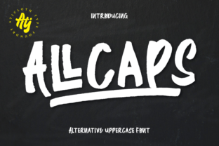 All Caps: A Bold Font for Digital Marketing