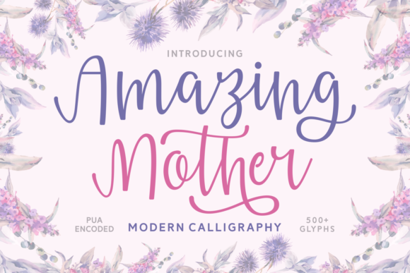 Amazing Mother Font for Business