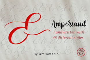 Ampersand 48 Different Styles