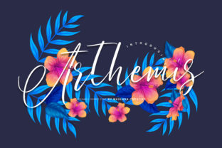 Arthemis: A Script Font for Real Projects
