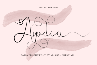 Ayudia: A Sweet Handwritten Font