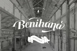 Benihana Font: Classy Handwritten Style
