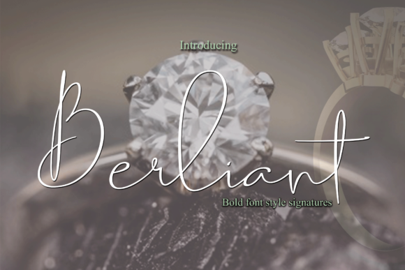Berliant: A Modern Handwritten Typeface