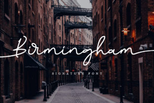 Birmingham: A Classy Script Font