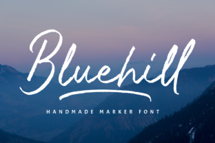 Bluehill: A Stylish Handwritten Font