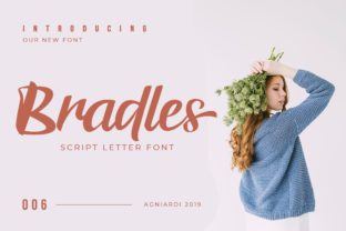 Bradles: A Bold Handwritten Typeface