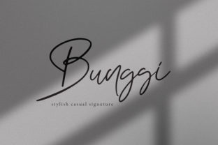 Bunggi Signature: A Font That Elevates Your Brand