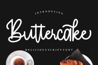 Buttercake Font: Sweet and Stylish