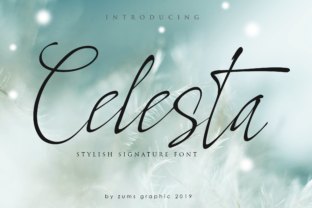 Celesta: A Script Font for Web Design