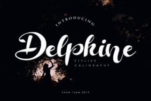 Delphine: A Bold Script Font for Creative Makers