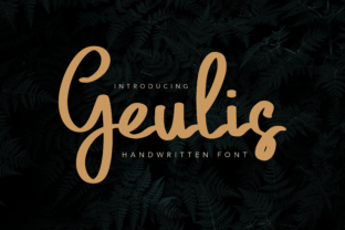 Geulis: A Modern Script for Business Branding