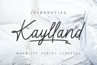 Kaylland: A Handwritten Font for Elegant Design