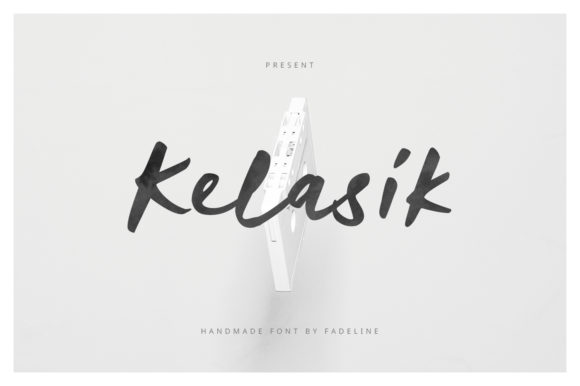Kelasik: A Playful Handwritten Font
