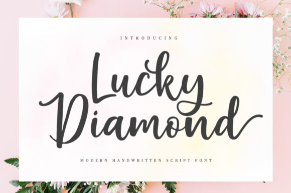 Lucky Diamond Font for Business