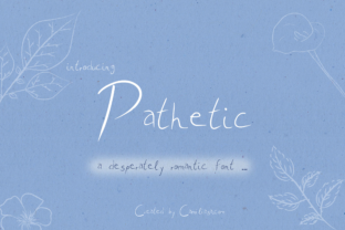 Pathetic Font: Handwritten Style for Web Design