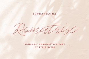 Romatrix: A Romantic Font for Business