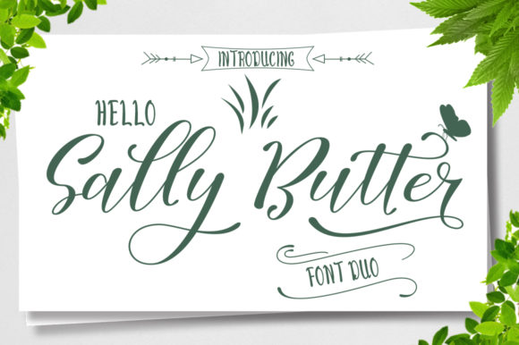 Sally Butter Font for Professional Branding