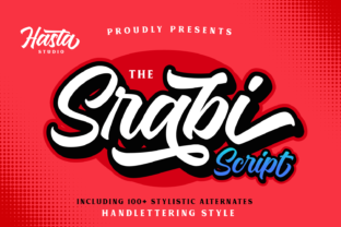 Srabi: A Bold Vintage Font for Web Design