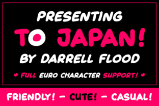 To Japan: A Bold Font for Creative Campaigns